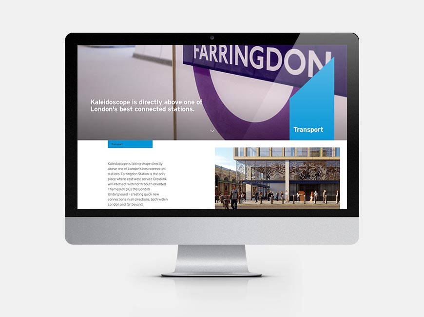 kaleidoscope farringdon station