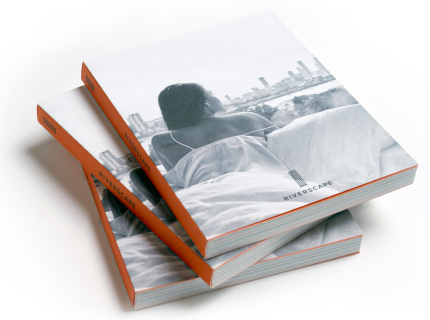 Riverscape book design cover