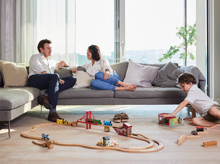 Royal Wharf video production & photoshoot